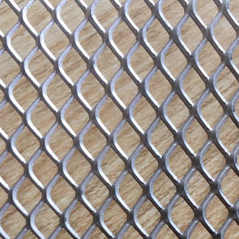 Expanded mesh by sheet