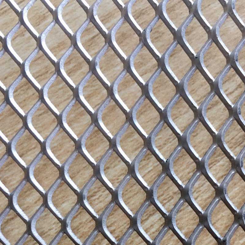 Expanded mesh by sheet